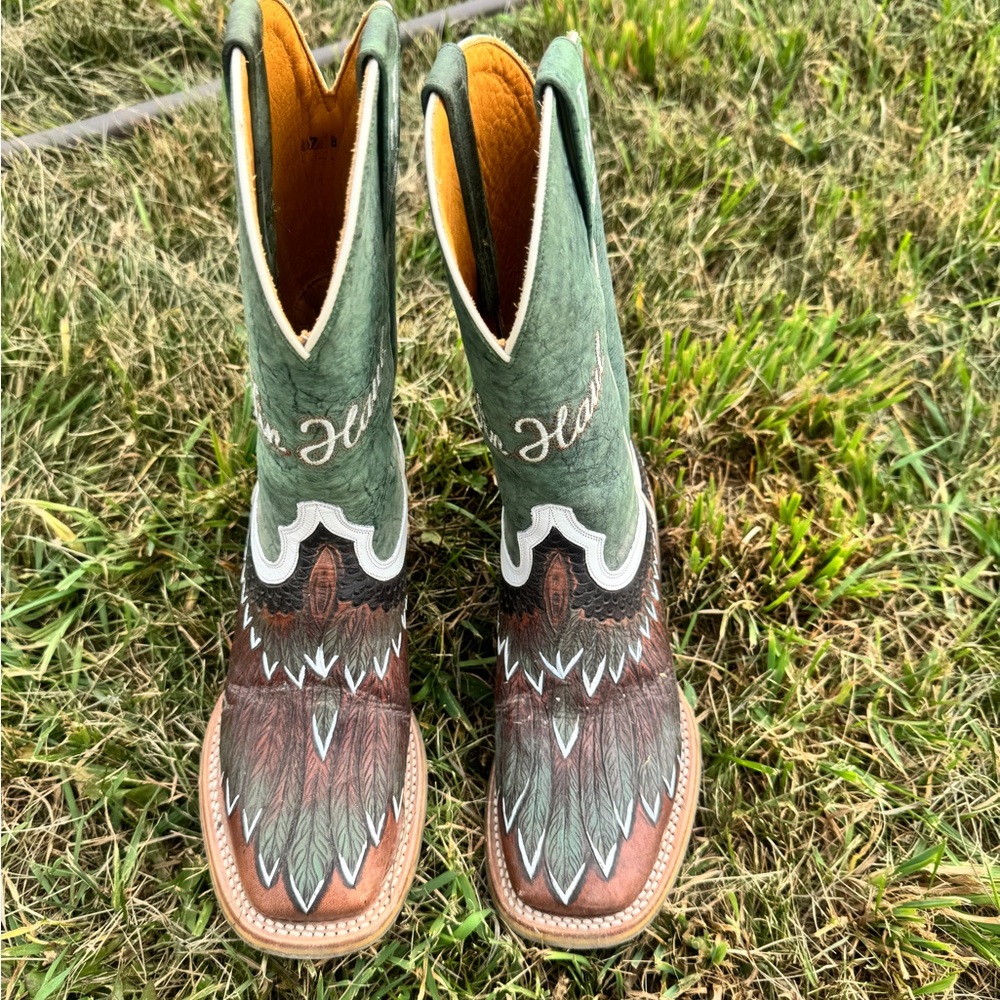 Tin Haul Owl Boots